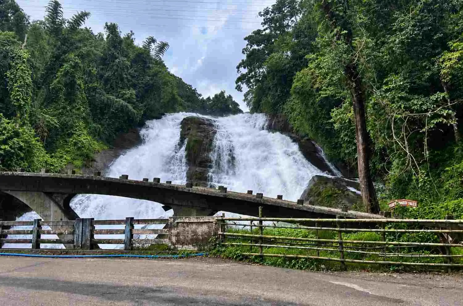Charpa Falls Roadside Cascade